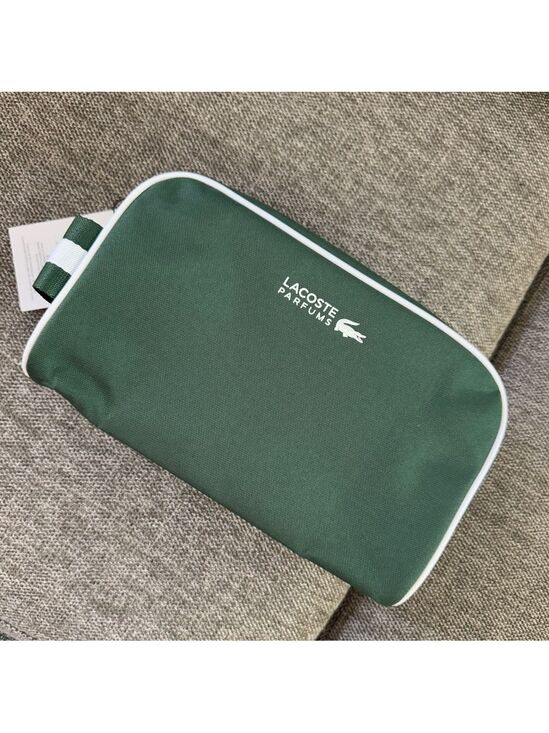 Lacoste Other - Lacoste Parfums Men's Toiletry Pouch Green Medium Authentic